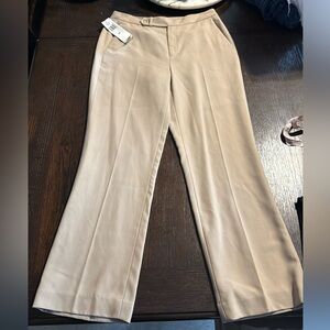 BNWT!Ralph Lauren Cream Petite Trousers